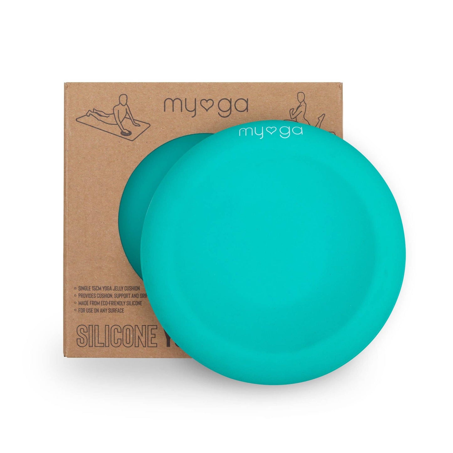 Yoga Support Jelly Pads: Grey