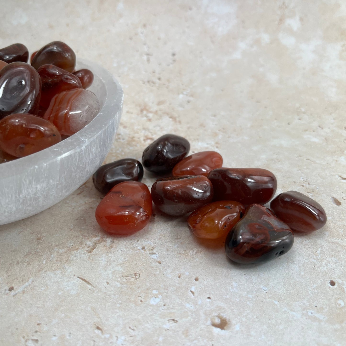 Carnelian Tumble Stone