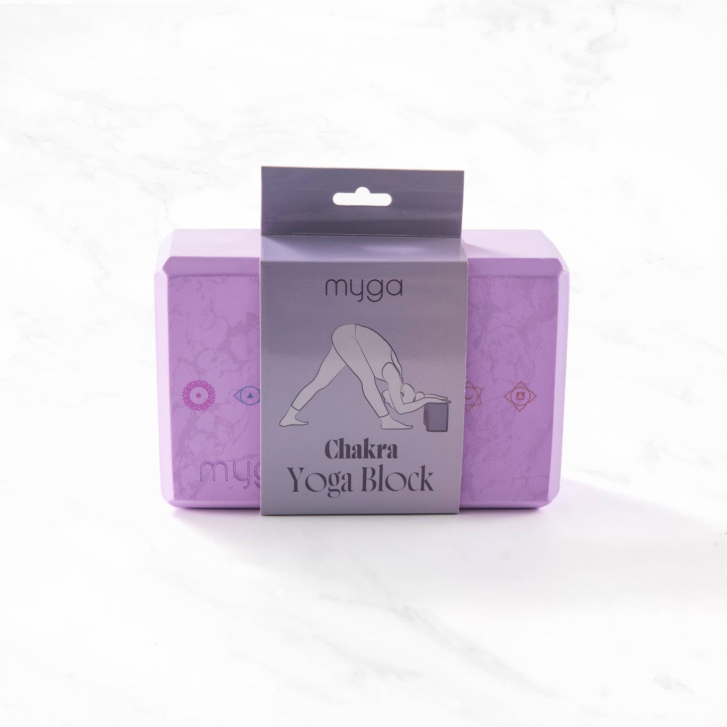 Printed Yoga Blocks: Terrazzo