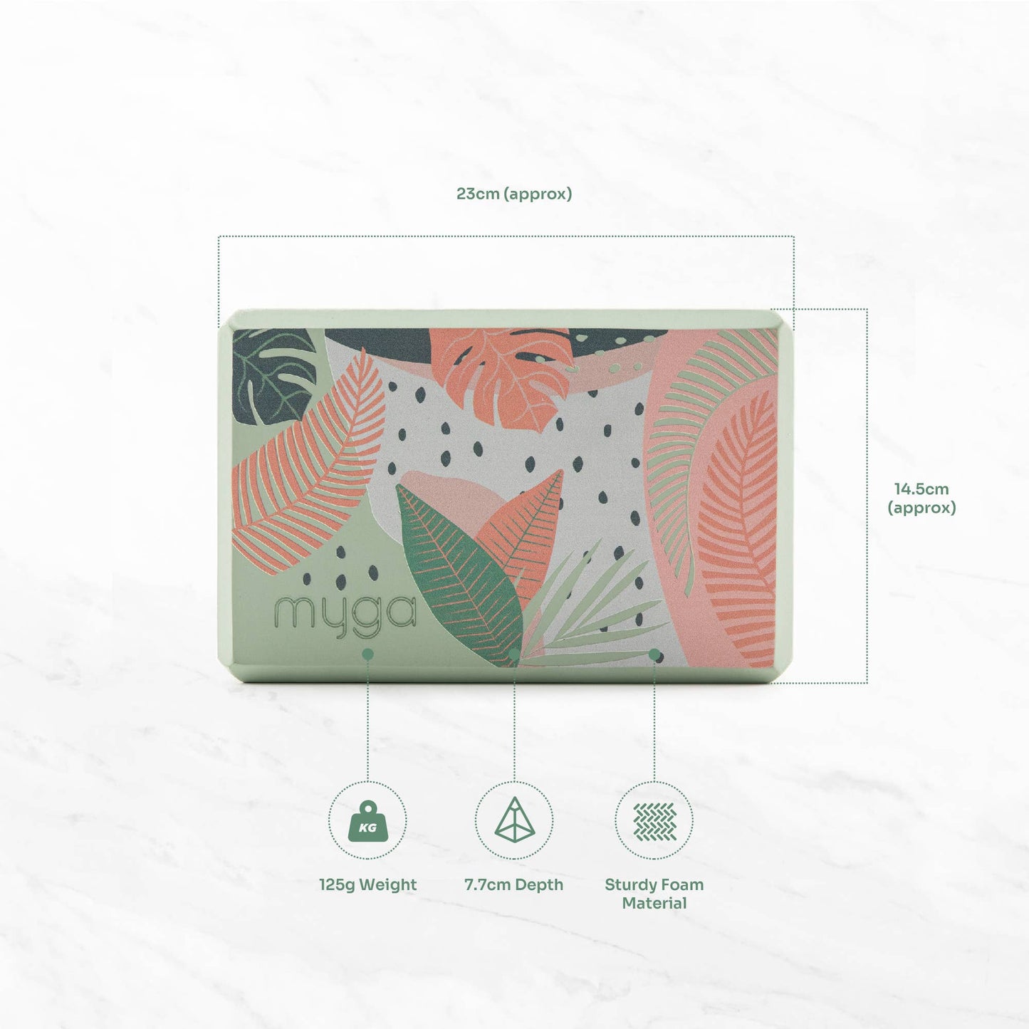 Printed Yoga Blocks: Chakra