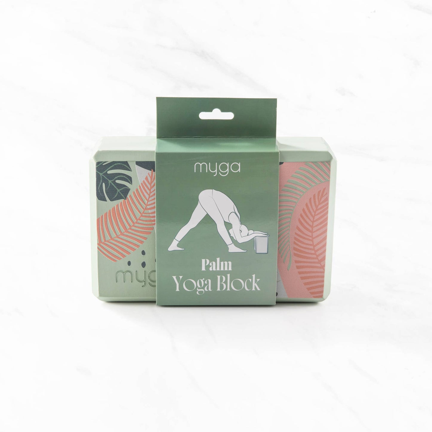 Printed Yoga Blocks: Terrazzo