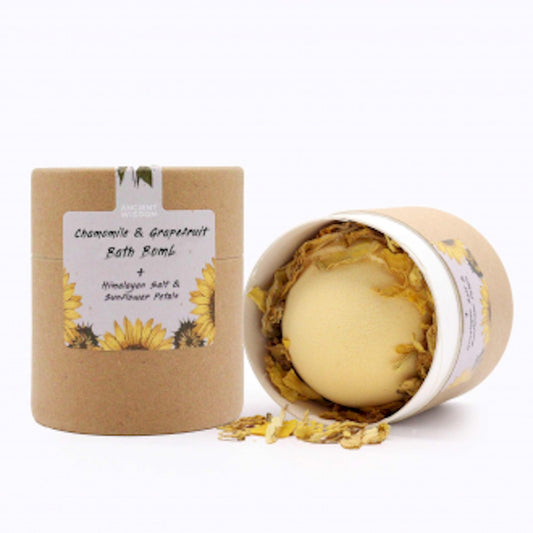 Sunflower Serenity Bath Bomb Aromatherapy Set