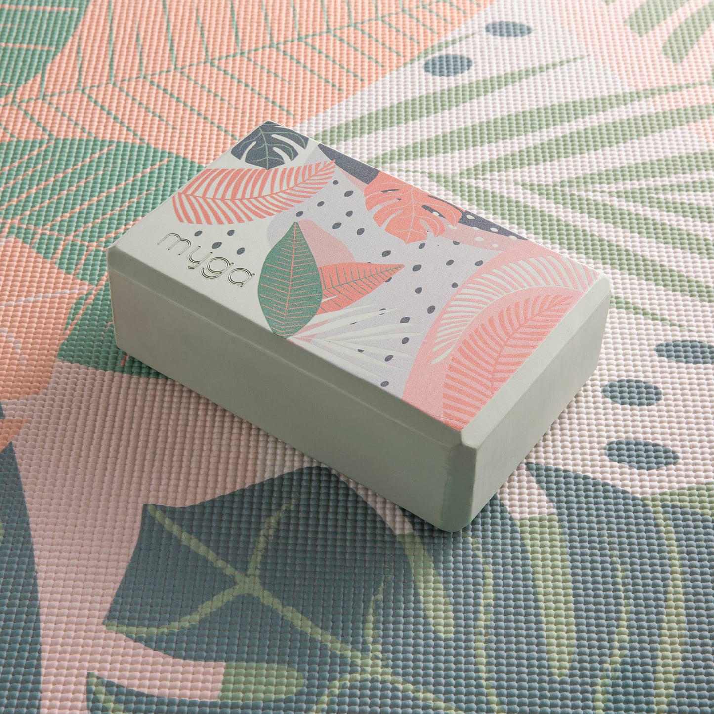 Printed Yoga Blocks: Terrazzo