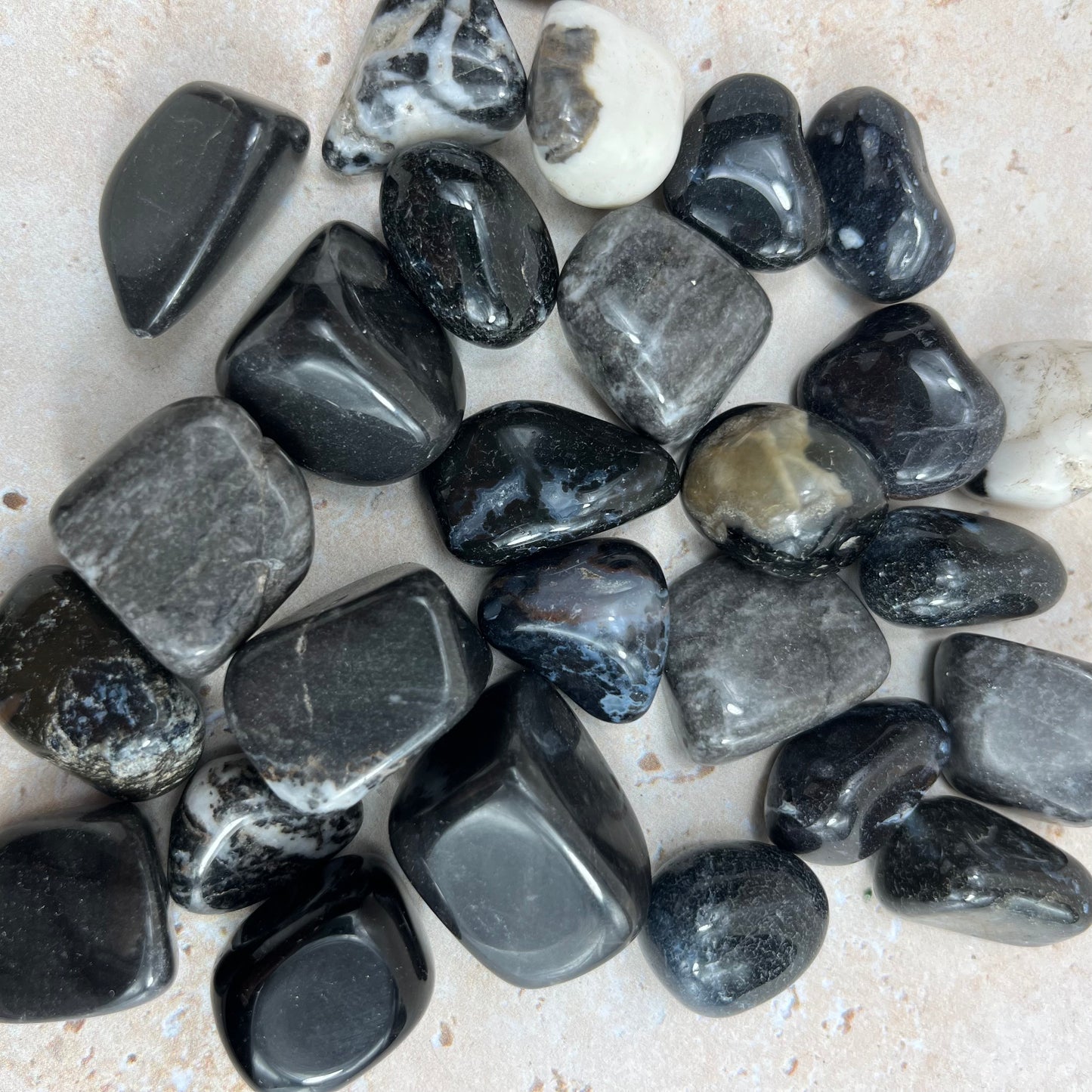 Zebra Jasper Tumble Stone