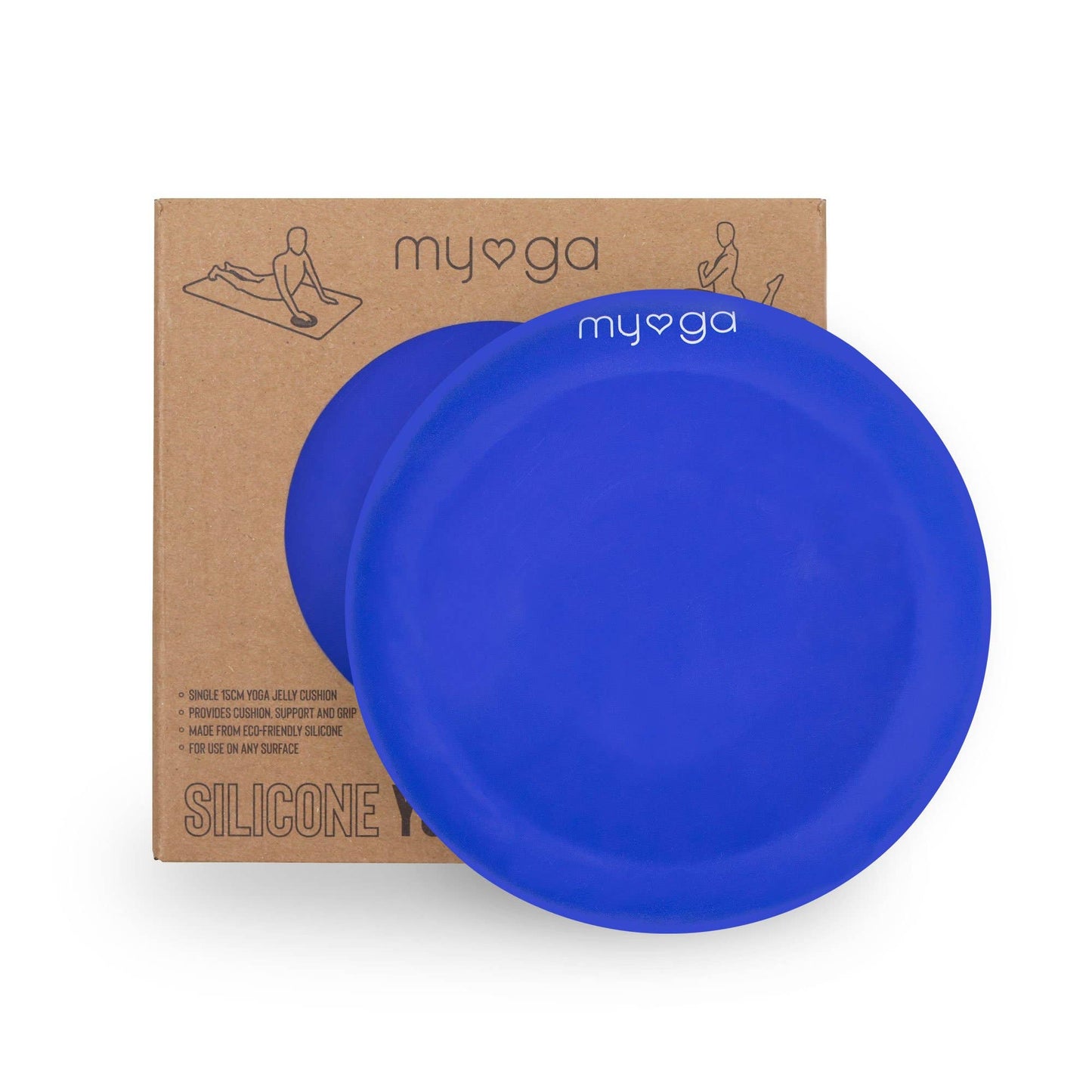 Yoga Support Jelly Pads: Grey