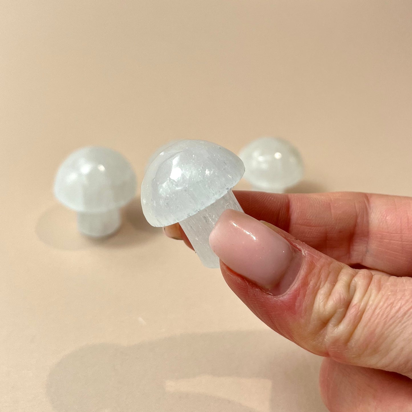 Selenite Mushroom