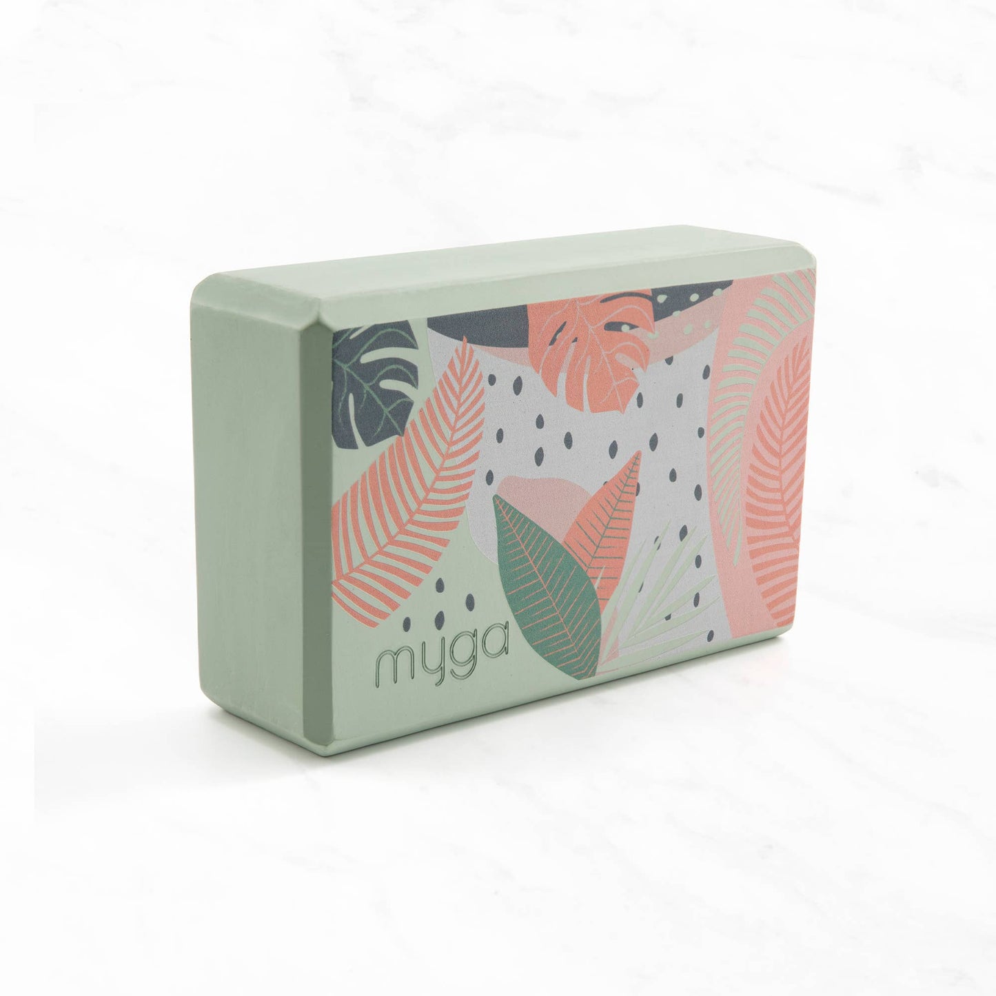 Printed Yoga Blocks: Terrazzo