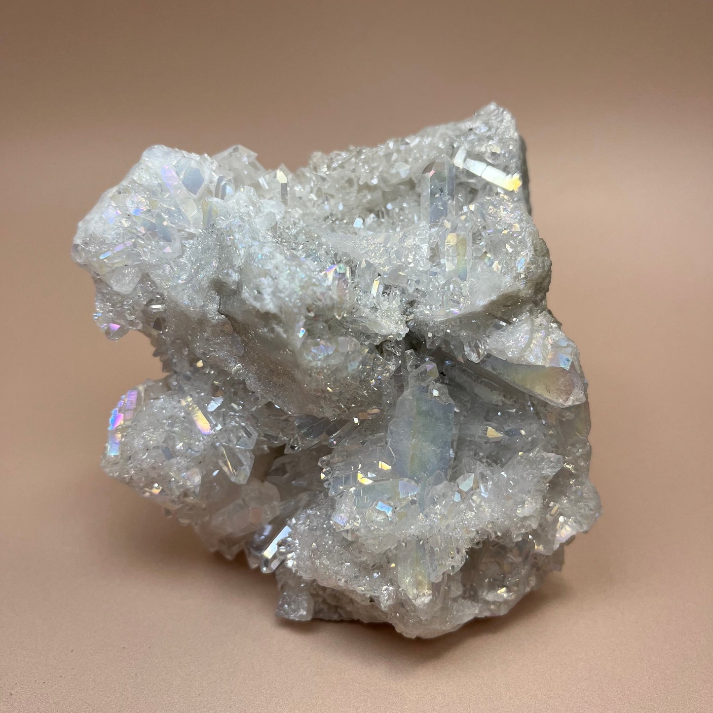 Aura Quartz Standing Cluster