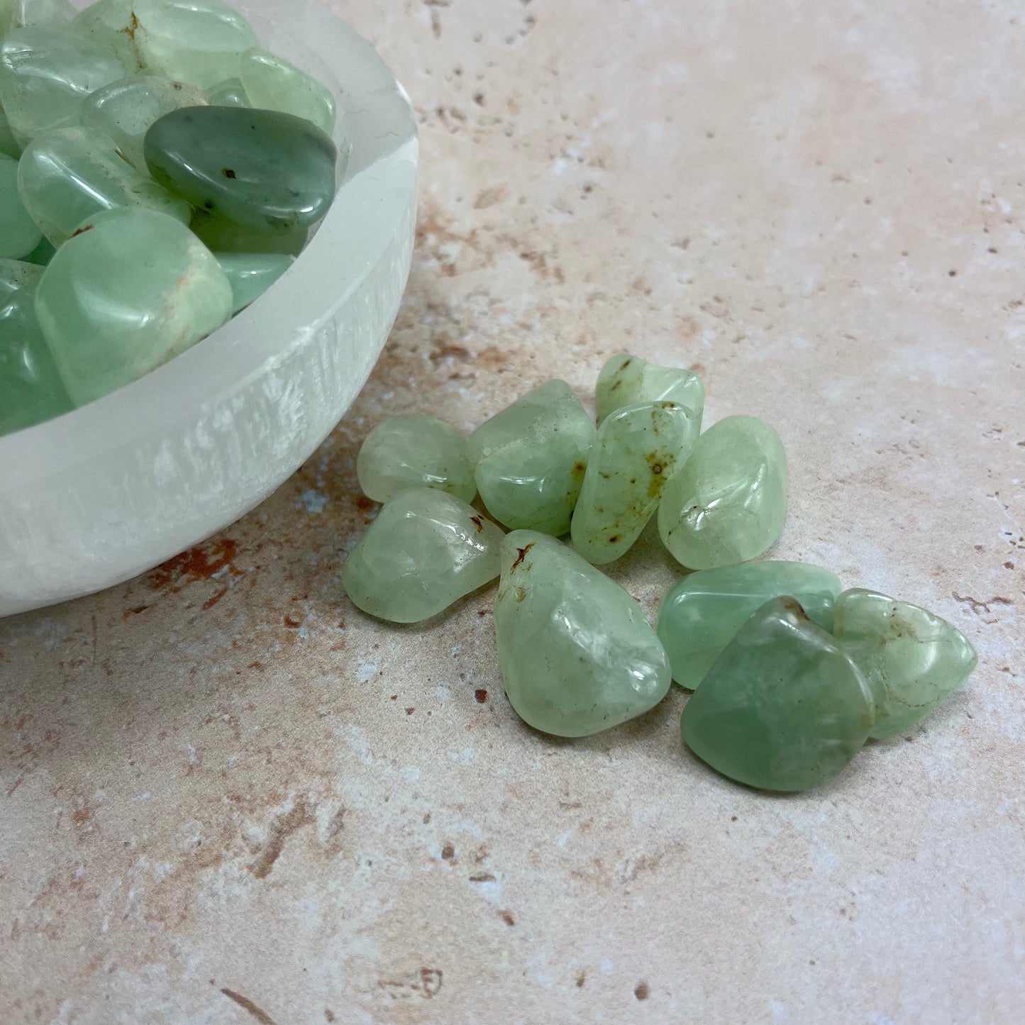 Prehnite Tumble Stone