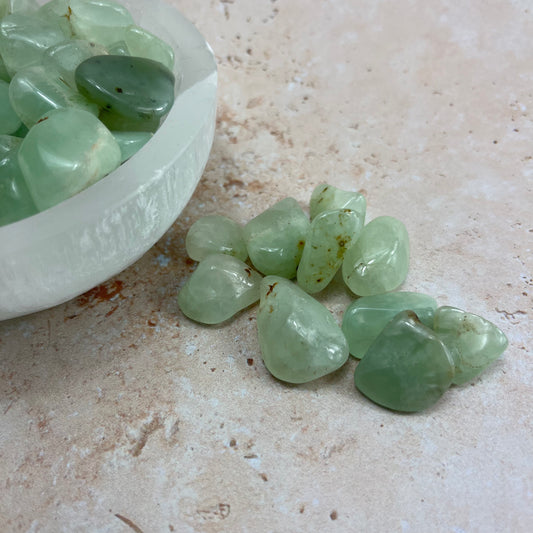 Prehnite Tumble Stone