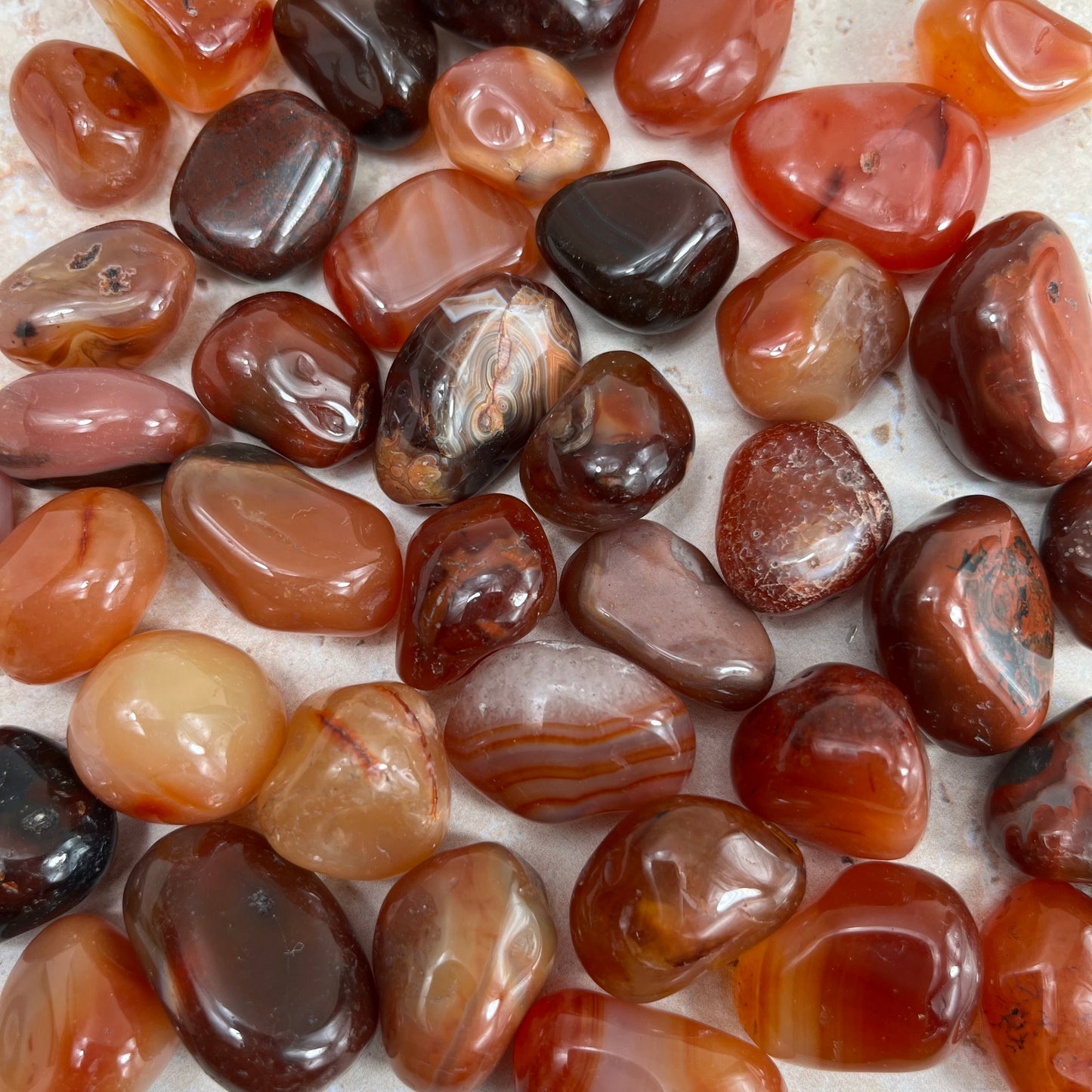 Carnelian Tumble Stone