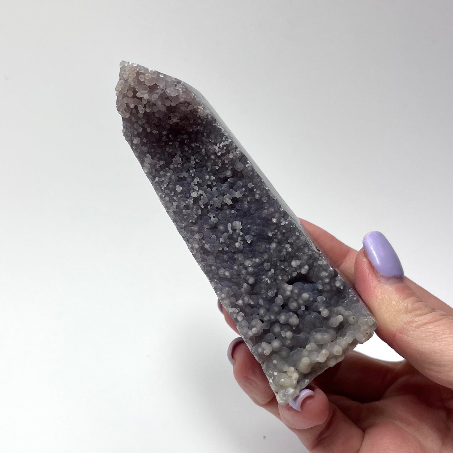 Grape Agate Obelisk