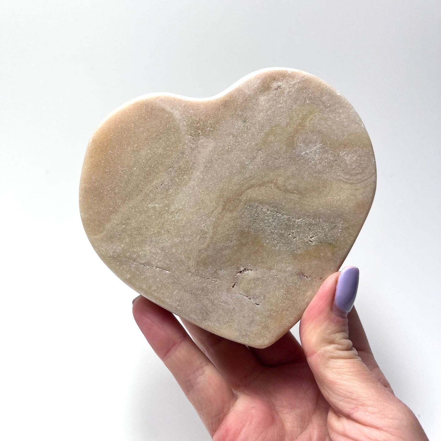 Pink Amethyst Heart