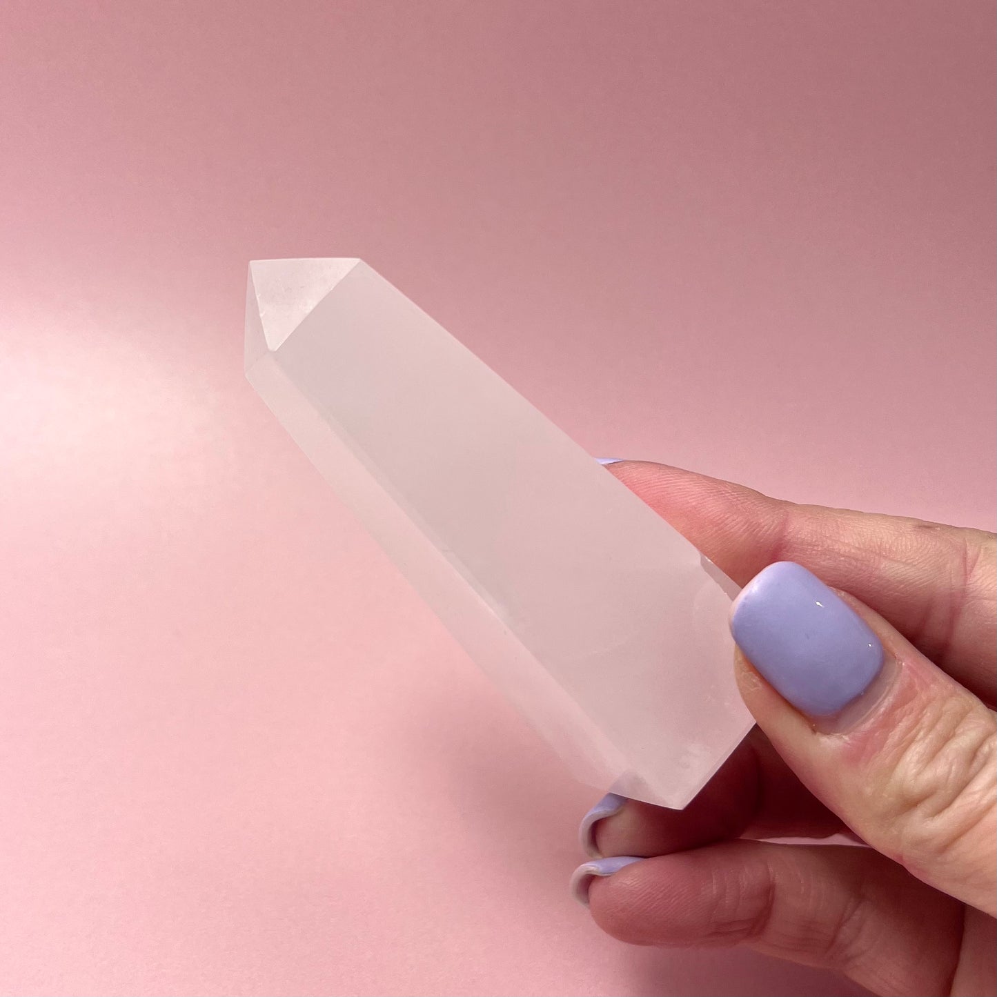 Pink Calcite Obelisk