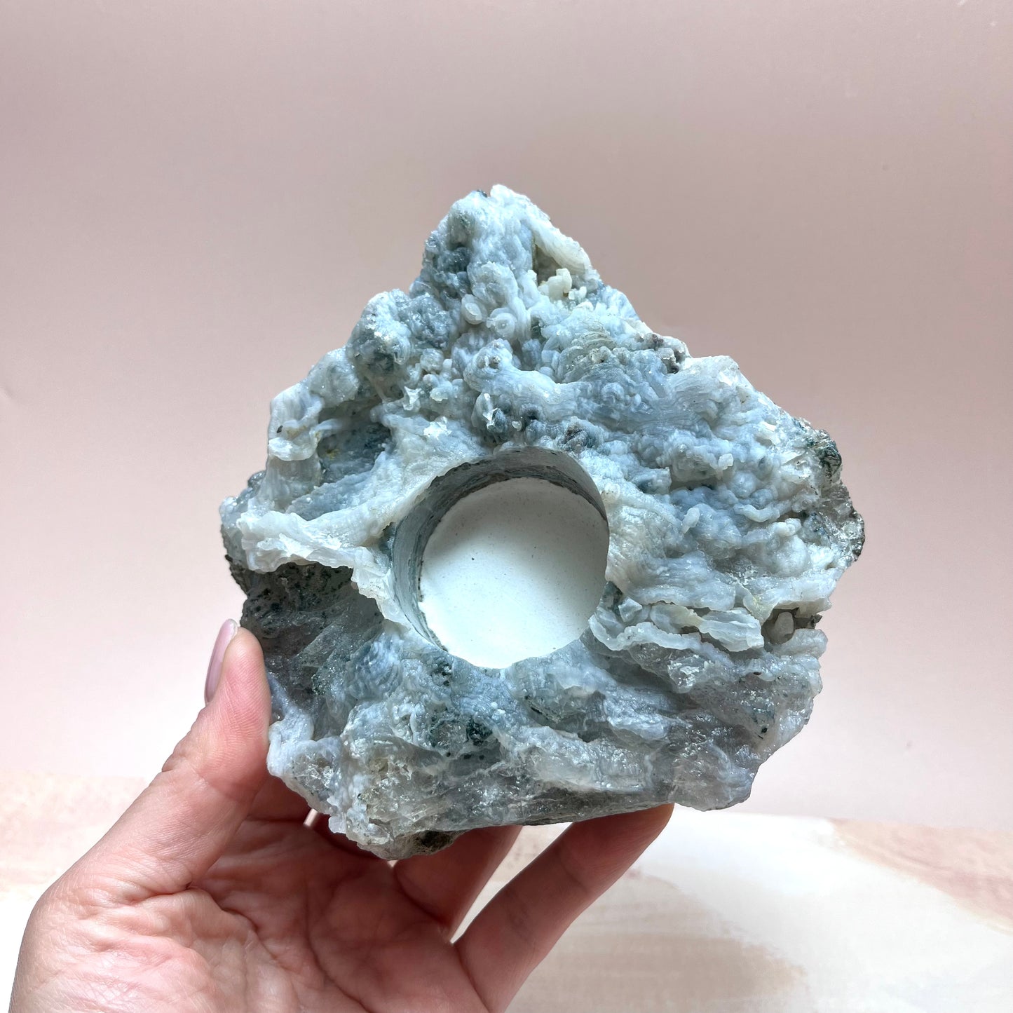 Amethyst Tea Light Holder