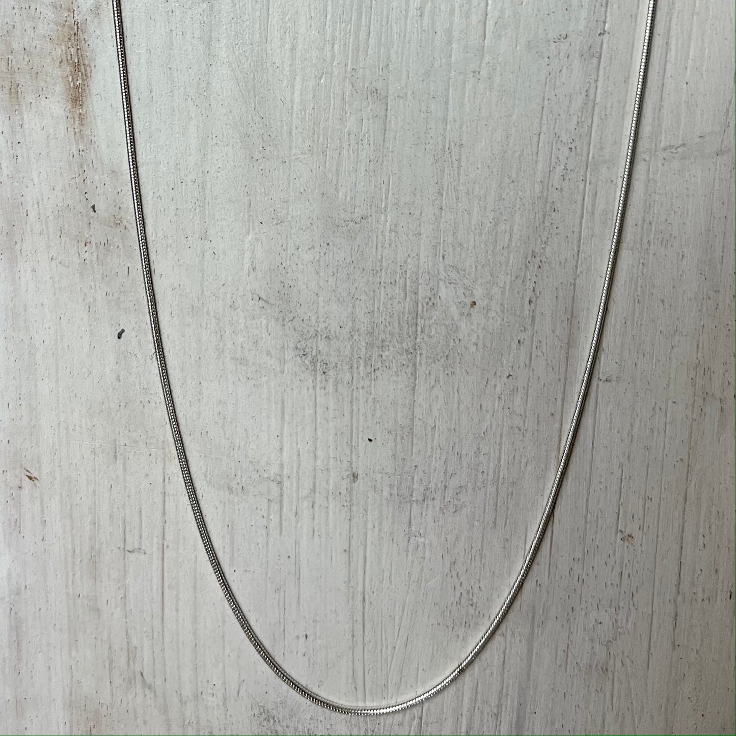 24'' Silver Plated Chain