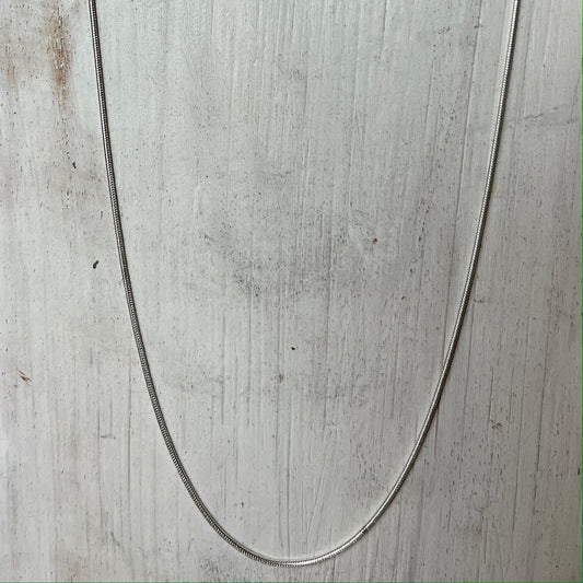 24'' Silver Plated Chain