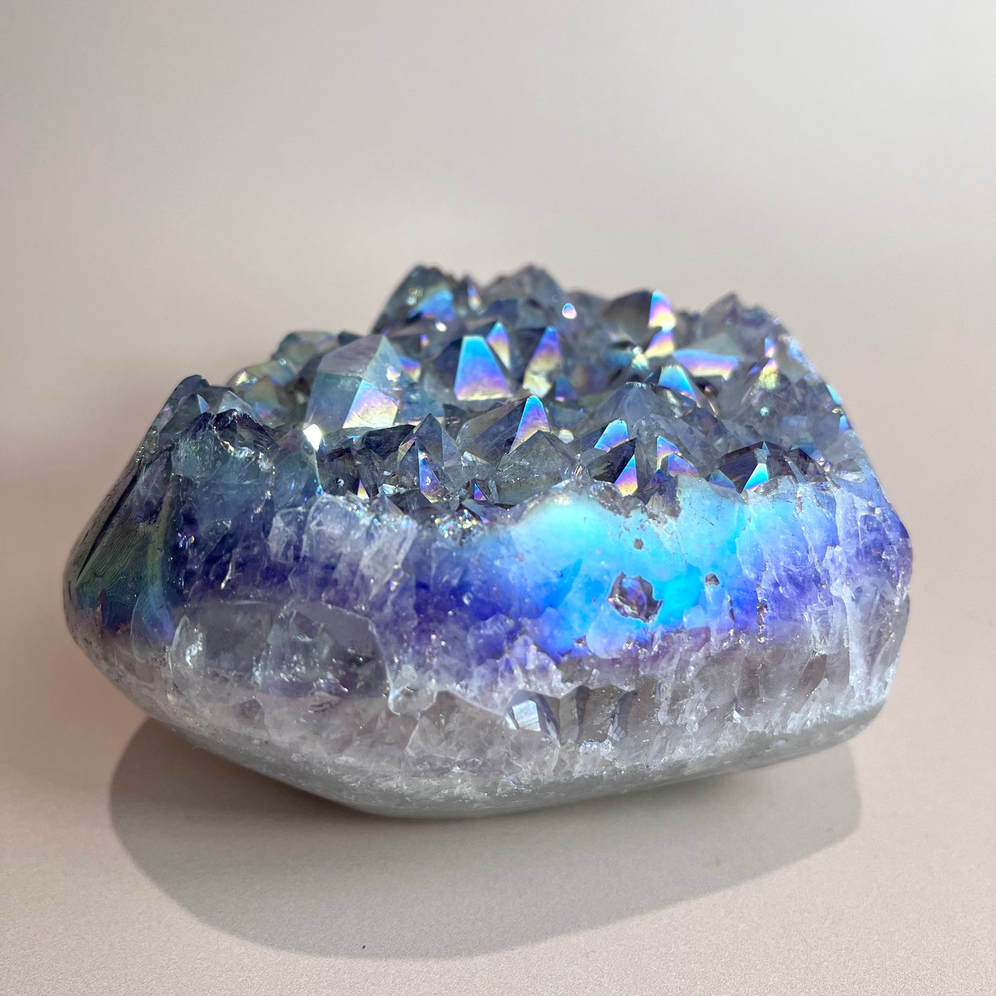 Aura Amethyst Heart