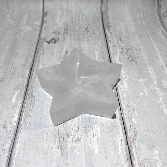 Selenite Star Bowl