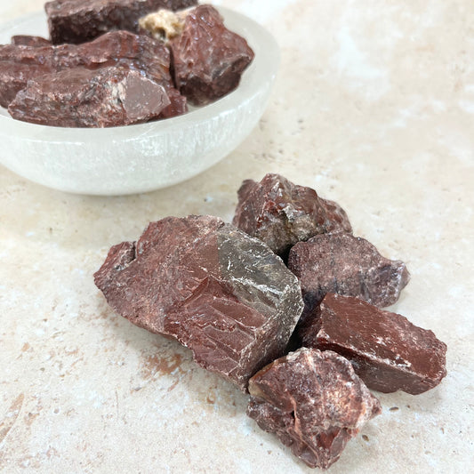 Rough Red Calcite Piece