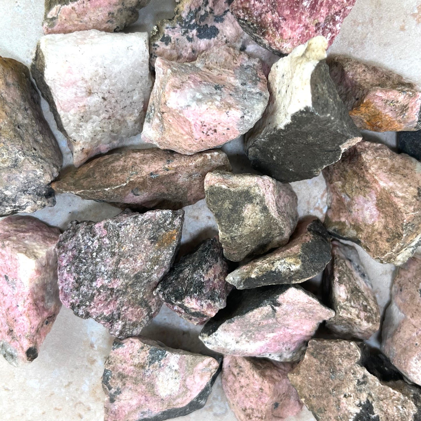 Rough Rhodonite Piece