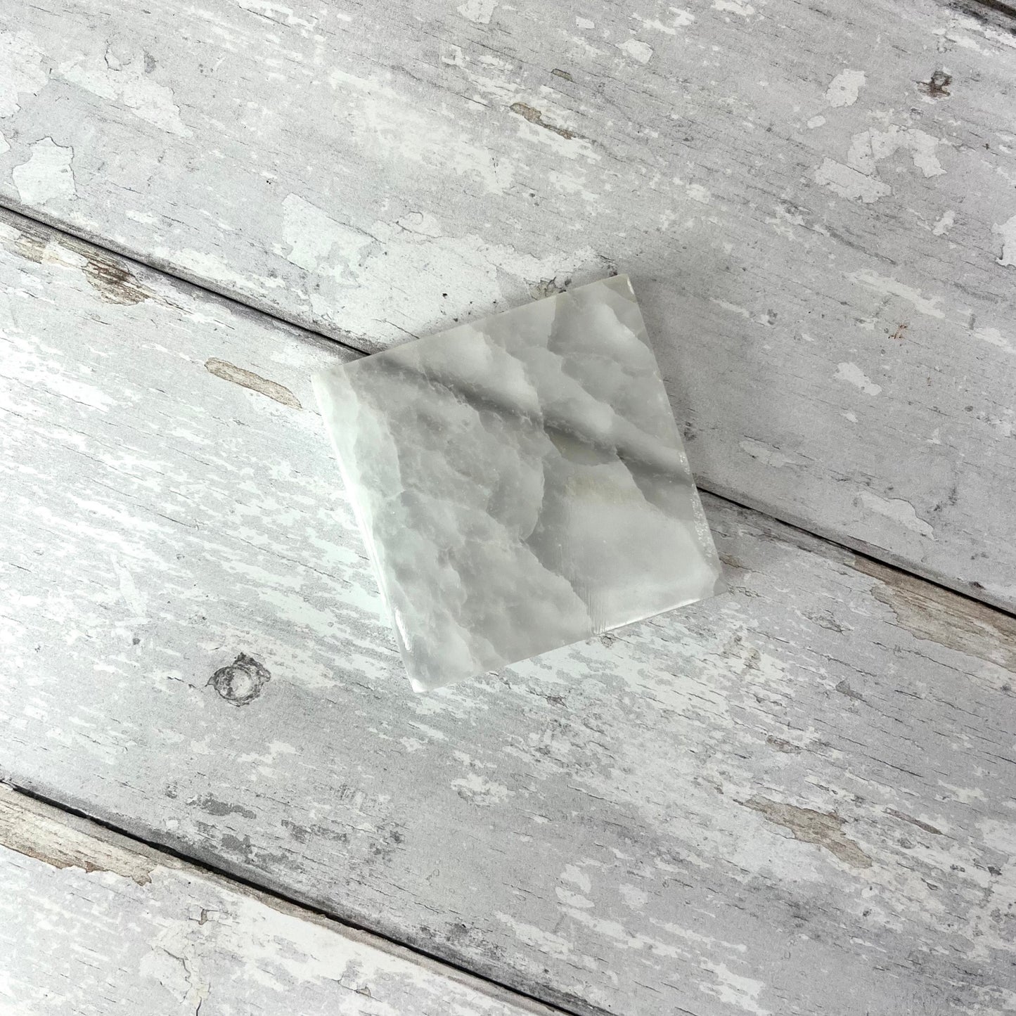 Mini Selenite Square Charging Plate