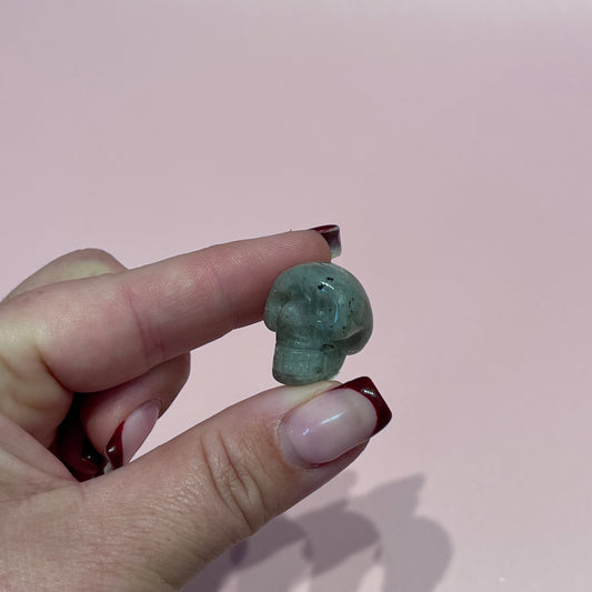 Labradorite Mini Skull