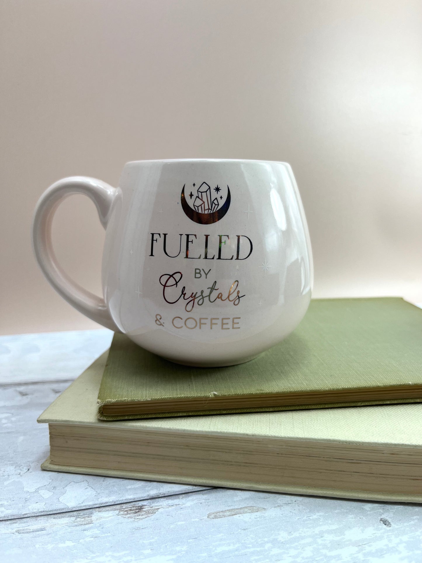 Fueled by Crystals & Coffee Mug