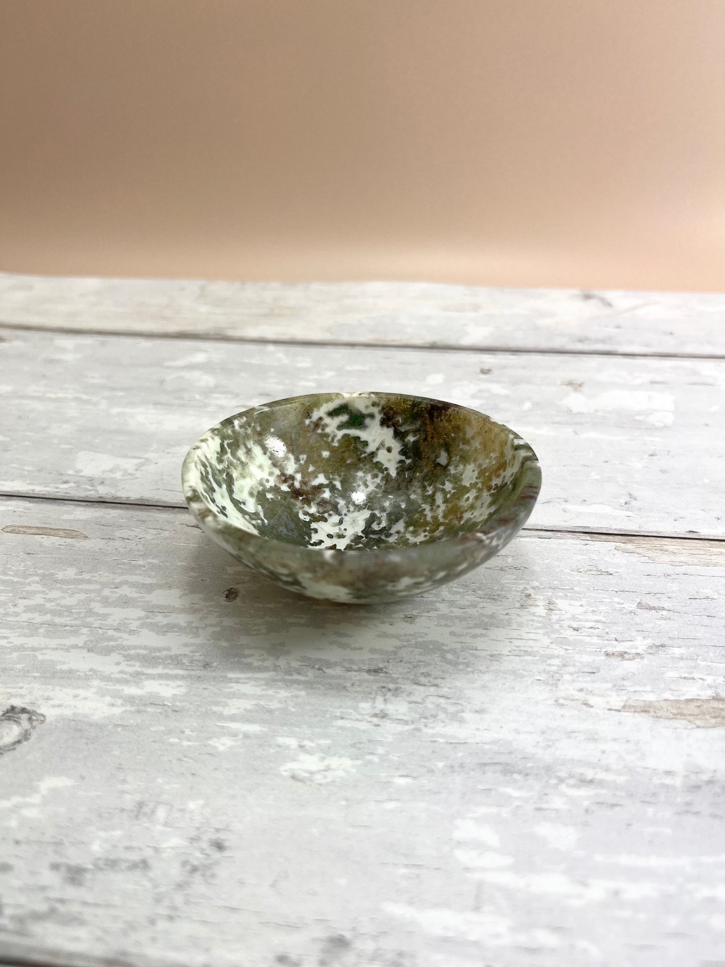 Moss Agate Bowl