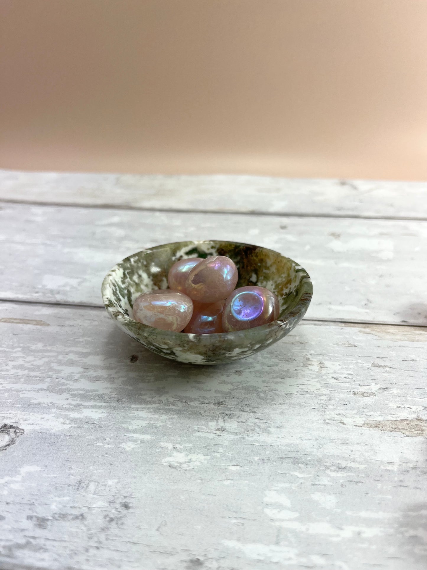 Moss Agate Bowl