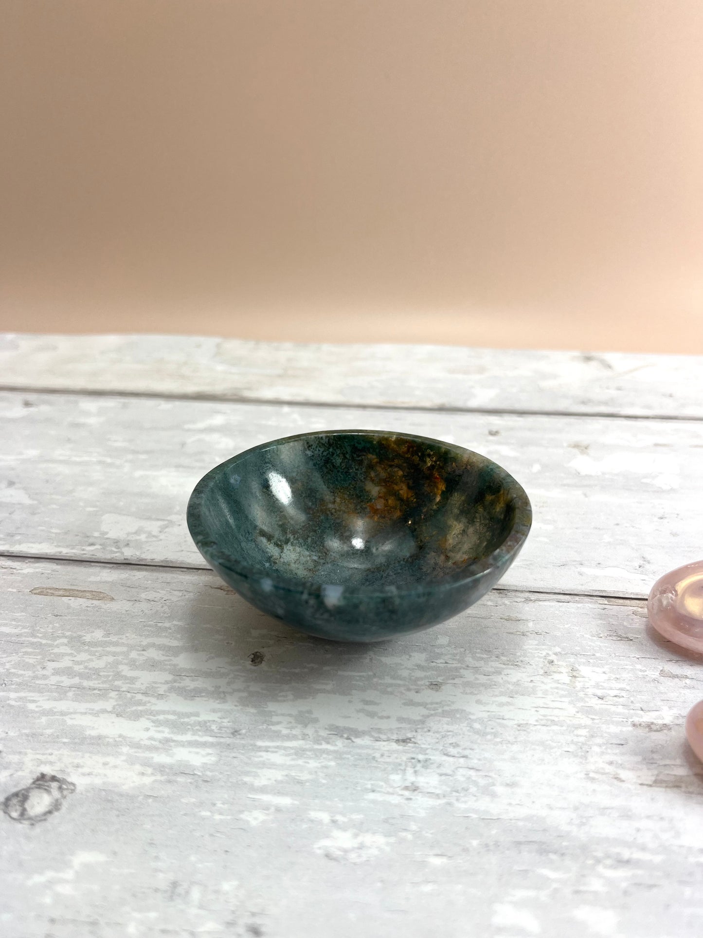Moss Agate Bowl