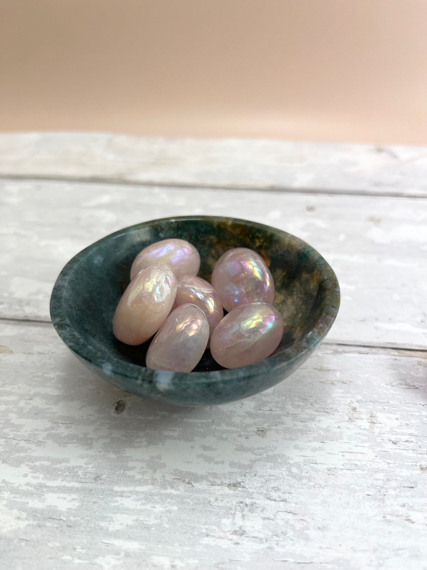 Moss Agate Bowl