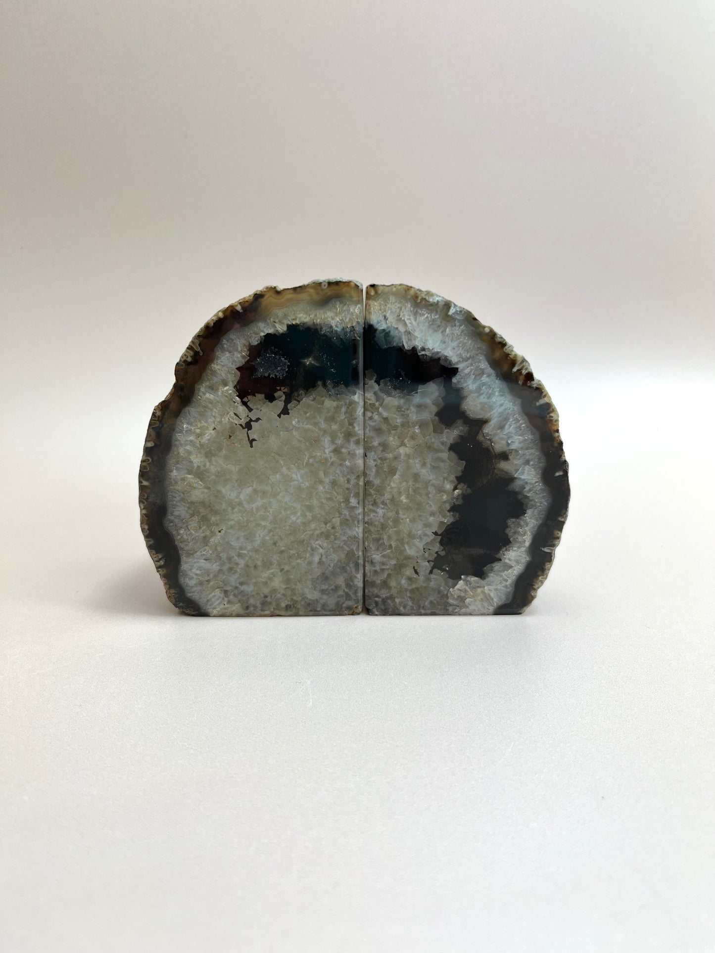 Agate Bookends