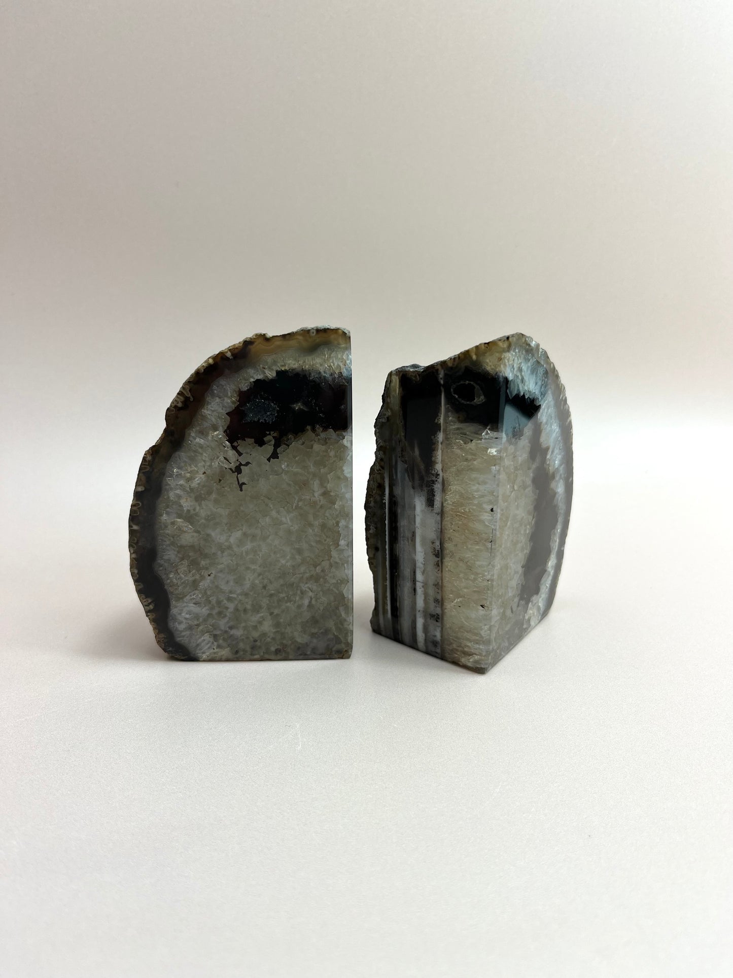 Agate Bookends