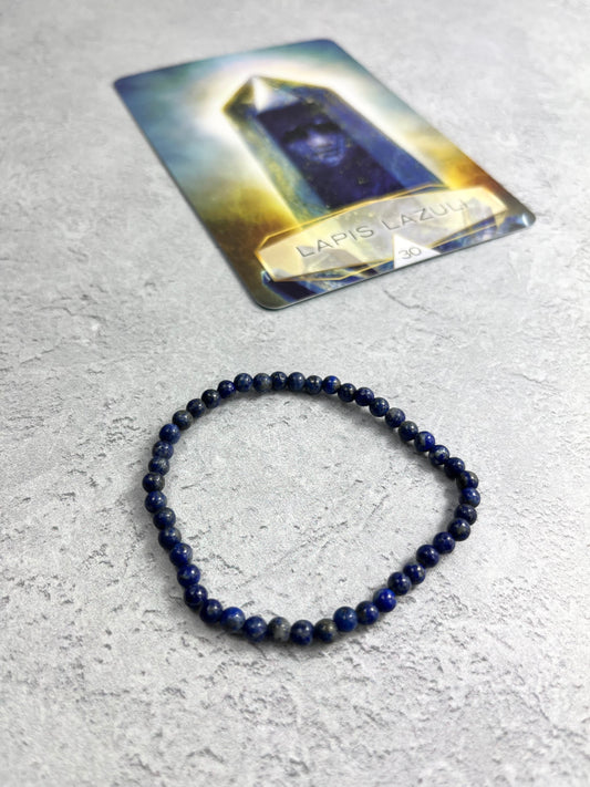 Lapis Lazuli Mini Bead Bracelet