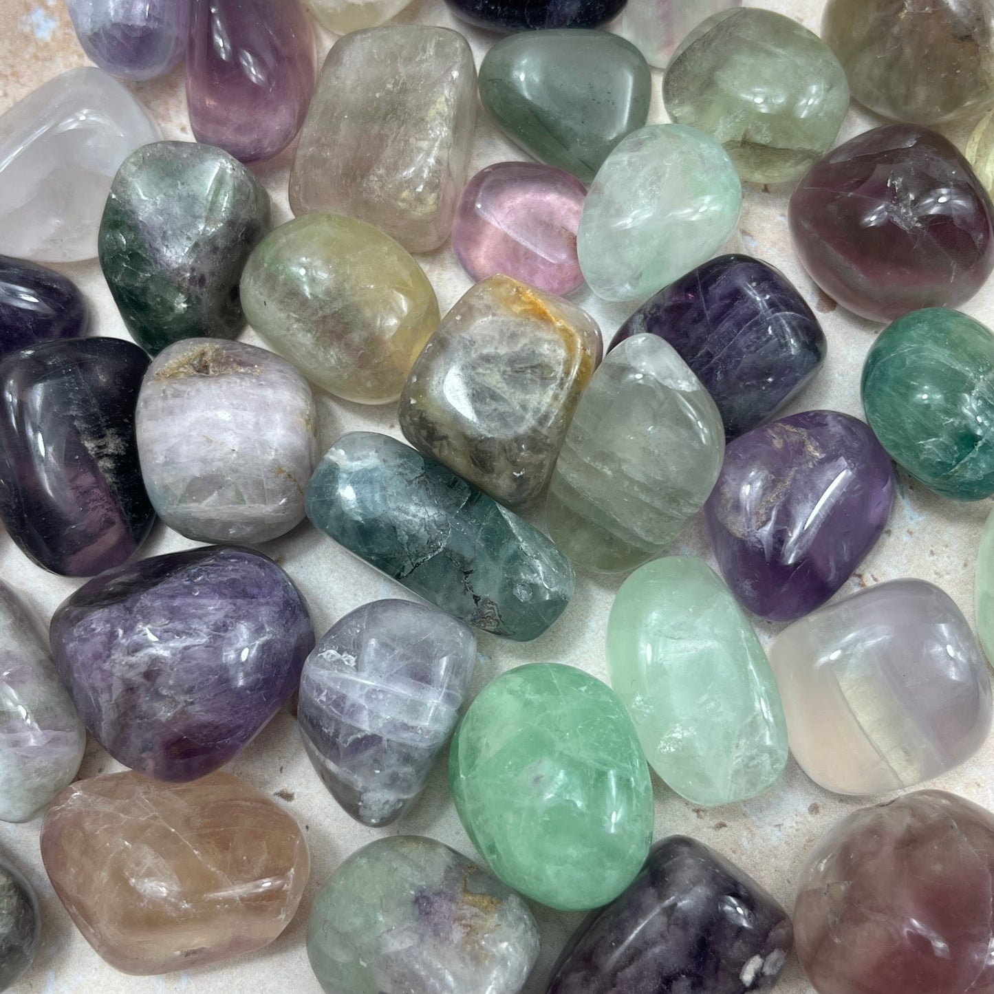 Fluorite Tumble Stone