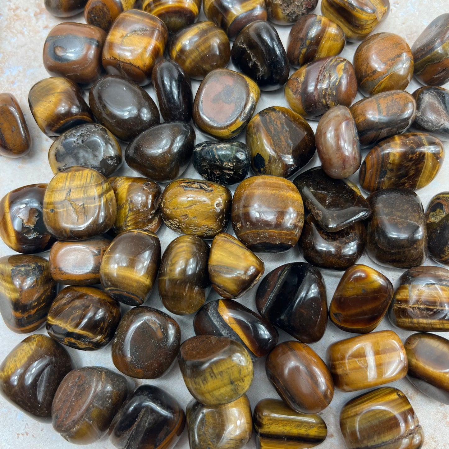 Tigers Eye Tumble Stone