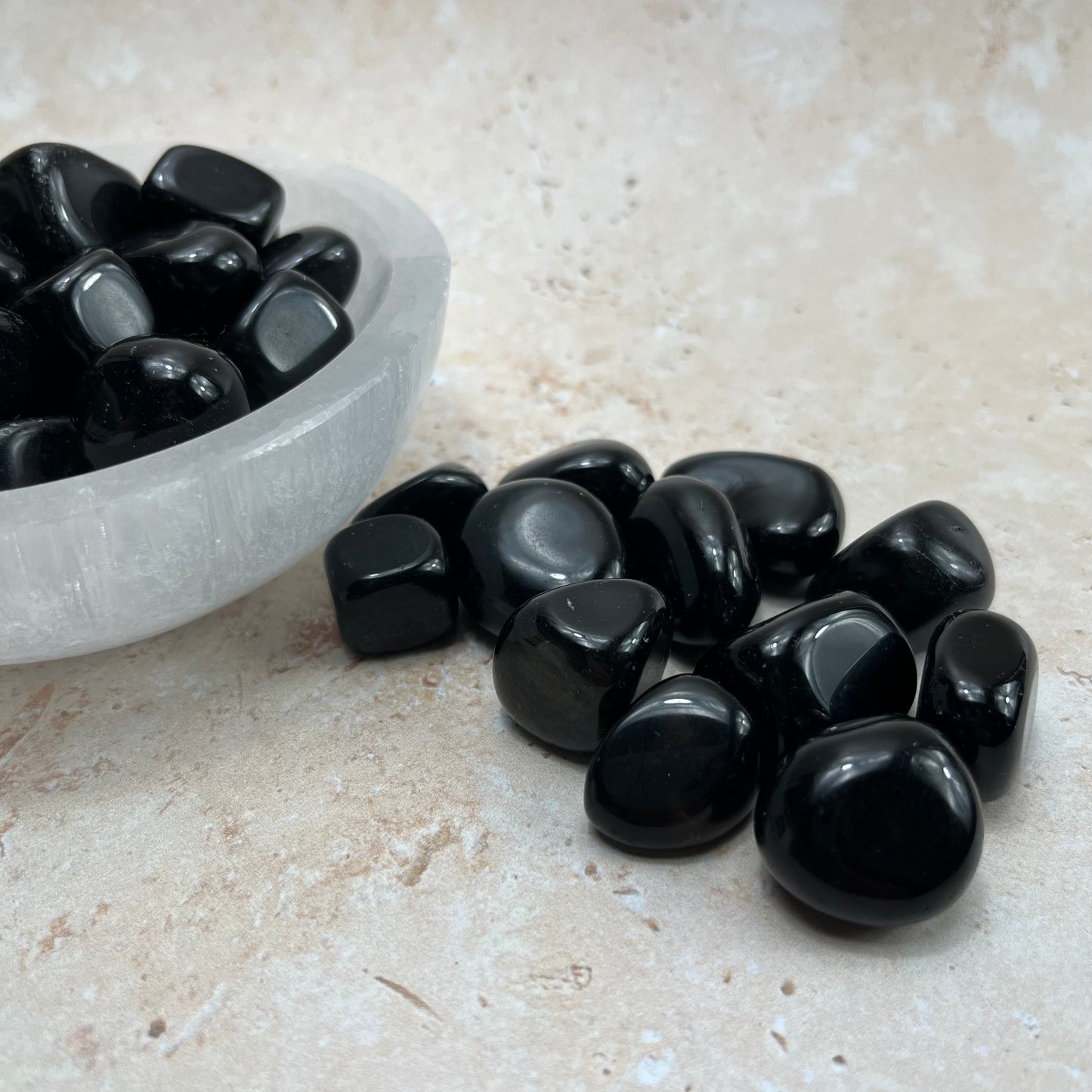 Obsidian Tumble Stone