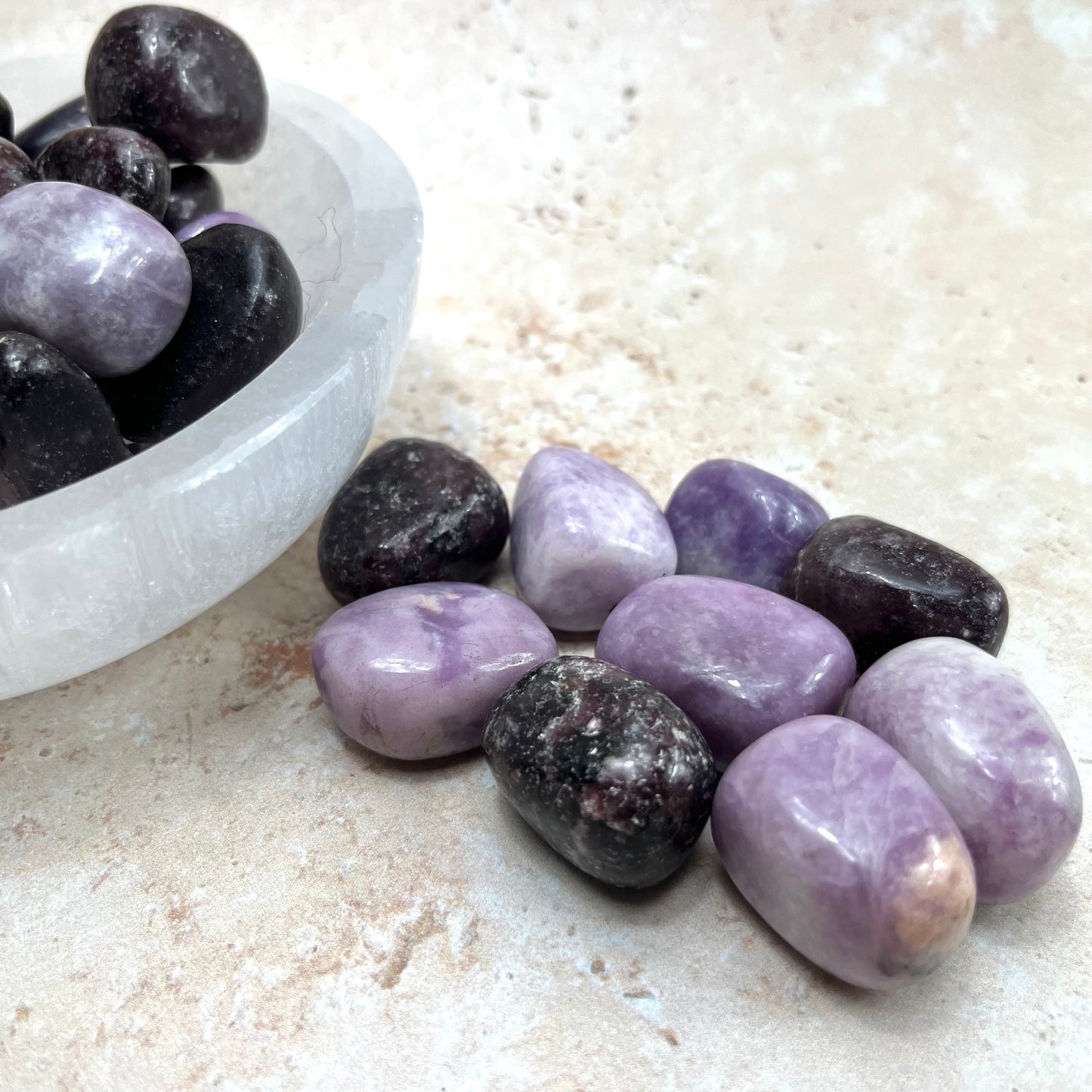 lepidolite Tumble Stone