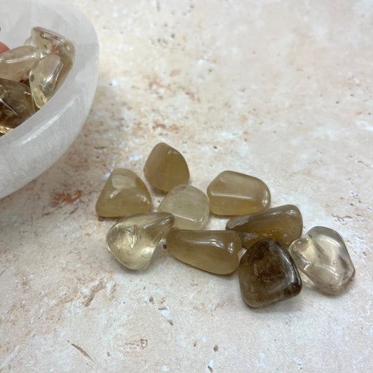 Genuine Citrine Tumble