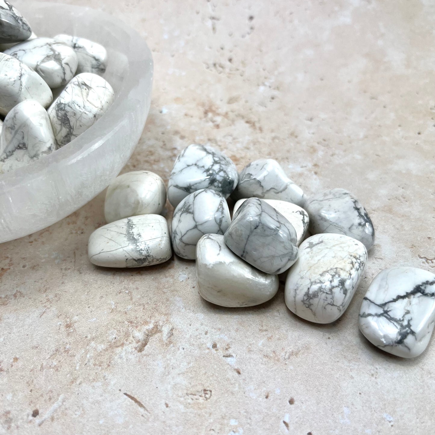 Howlite Tumble Stone