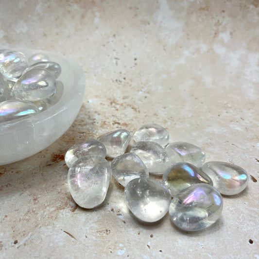 Aura Quartz Tumble Stone