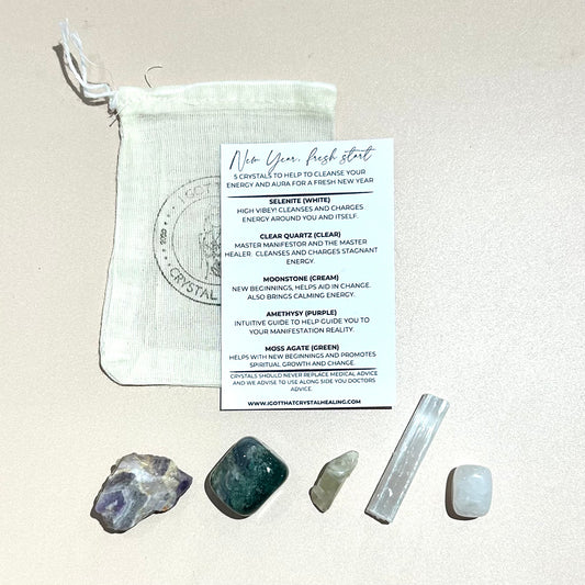 New Year - Fresh Start Crystal Pack