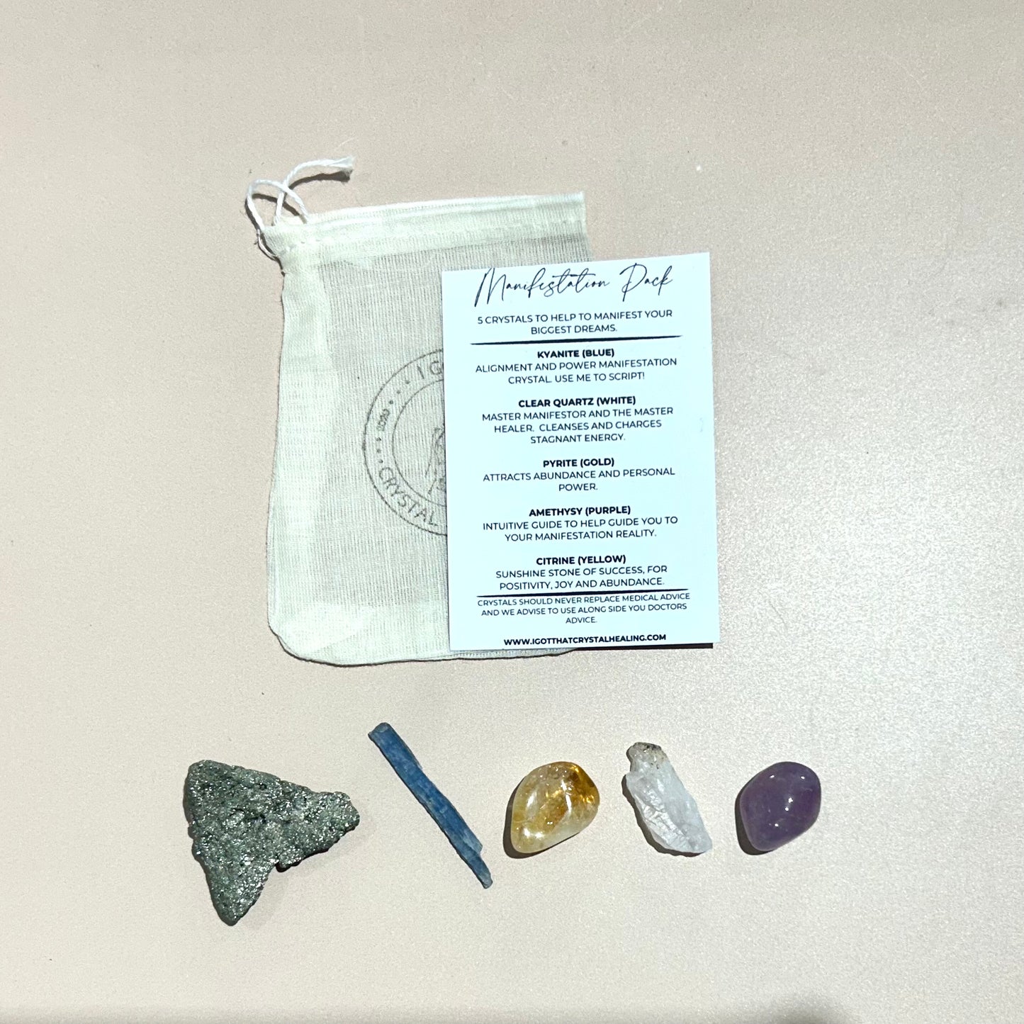 Manifestation Crystal Pack