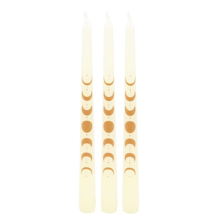 Moon Phase Taper Candles