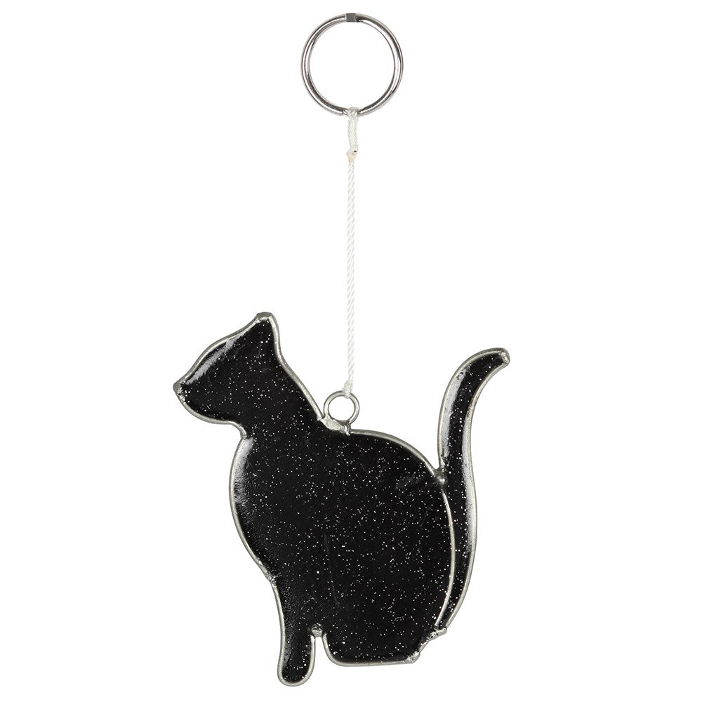 MYSTICAL BLACK CAT SUNCATCHER