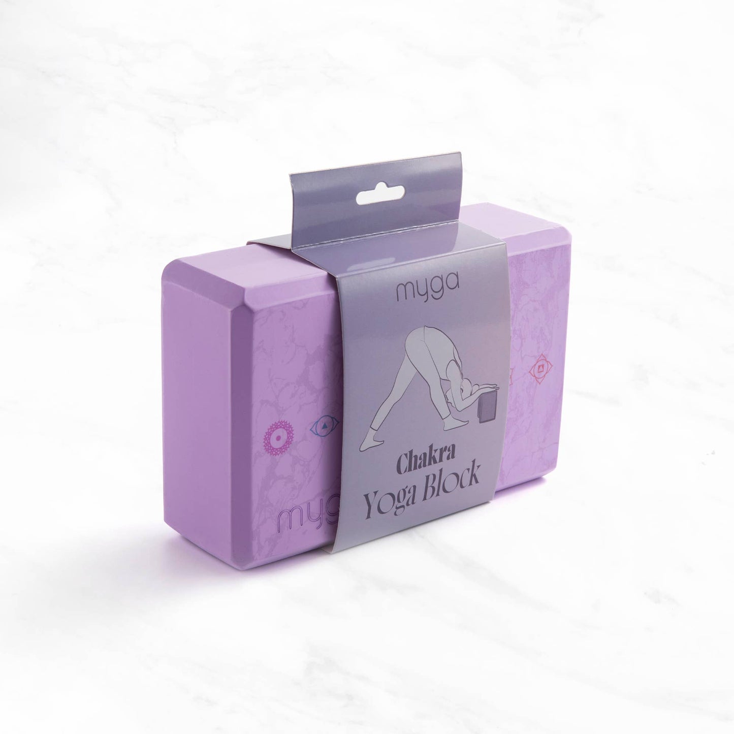 Printed Yoga Blocks: Terrazzo