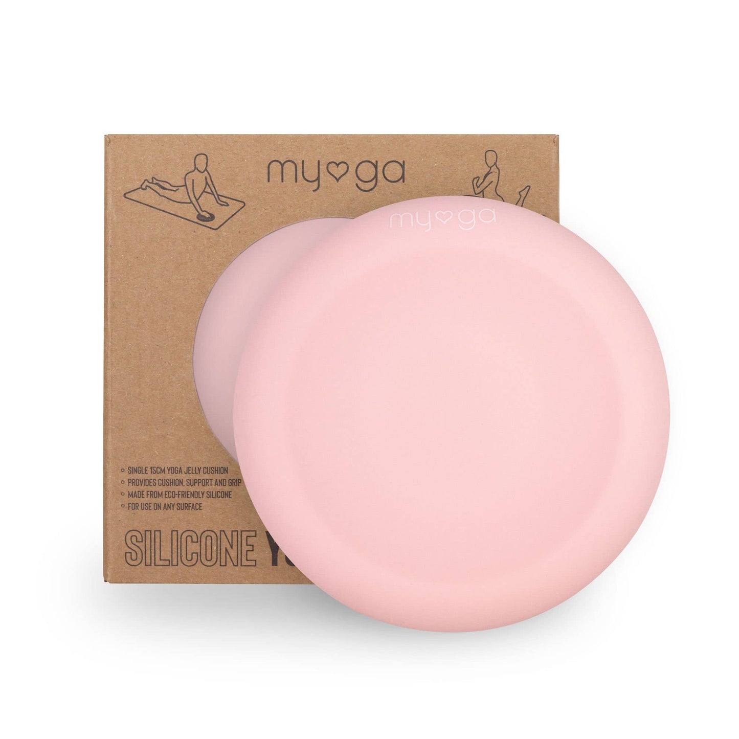 Yoga Support Jelly Pads: Grey