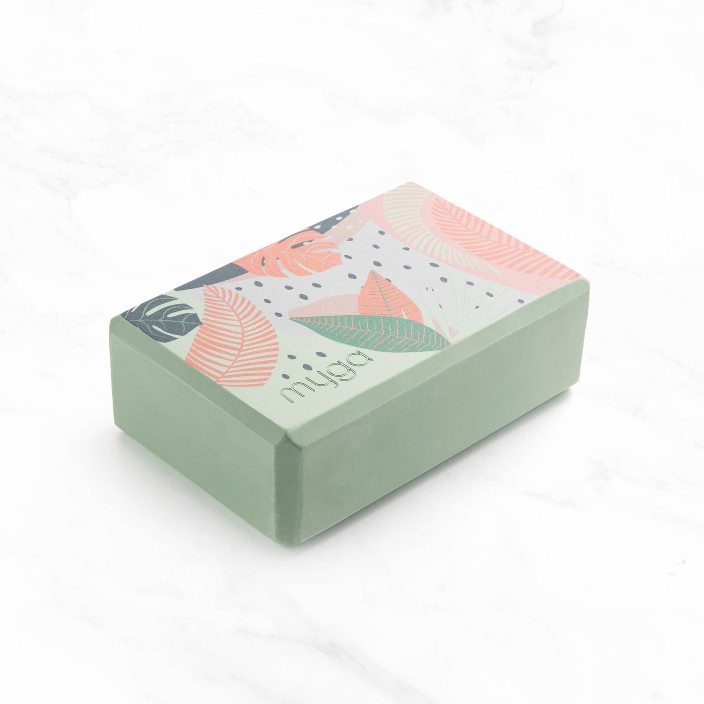 Printed Yoga Blocks: Terrazzo