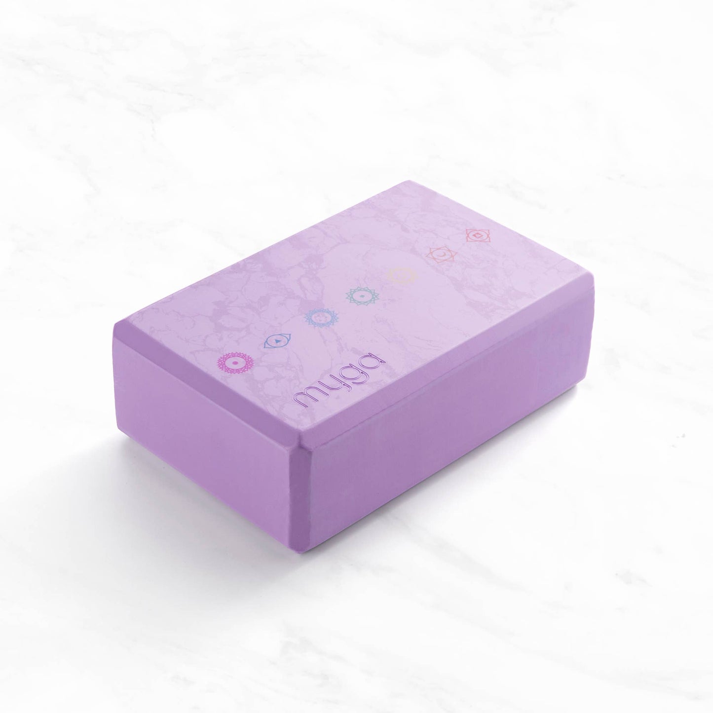 Printed Yoga Blocks: Terrazzo